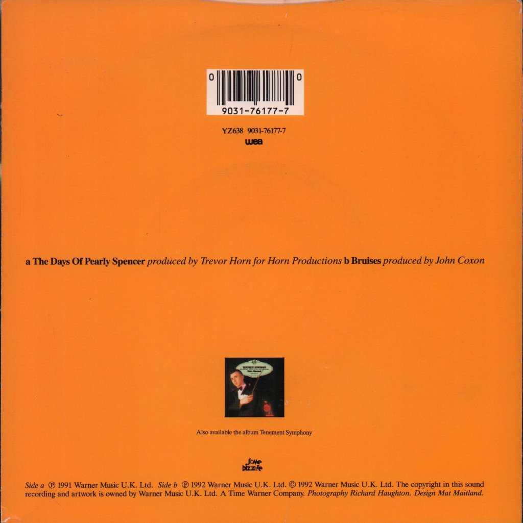 Marc Almond - Days Of Pearly Spencer - 7 Inch