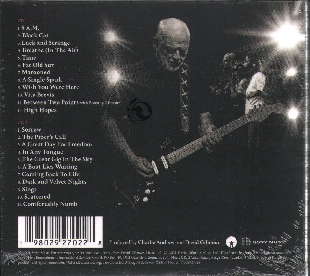 David Gilmour - Luck & Strange Concerts - Double Cd