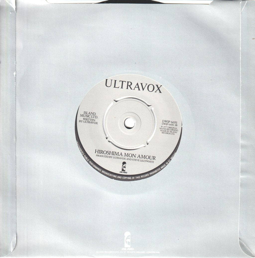 Ultravox - Slow Motion - Double 7 Inch