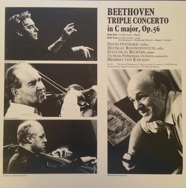 Berliner Philharmoniker - Beethoven Triple Concerto - Lp