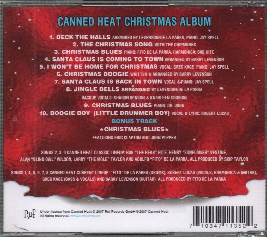 Canned Heat - Christmas Album - Cd