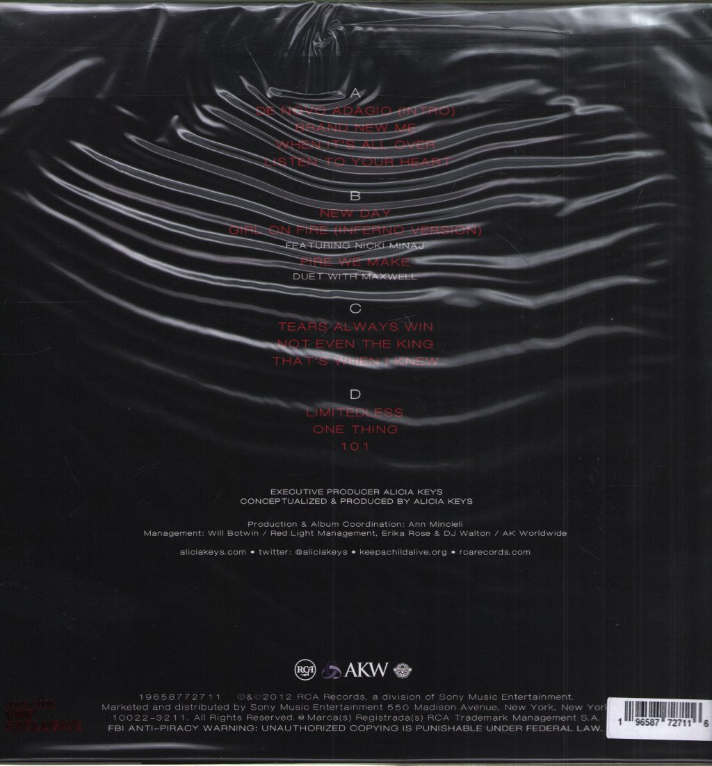 Alicia Keys - Girl On Fire - Double Lp