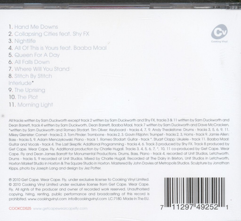 Get Cape Wear Cape Fly - Get Cape Wear Cape Fly - Cd