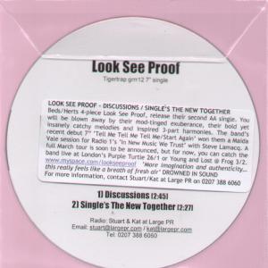 Look See Proof - Discussions/Singles The New Together - Cdr