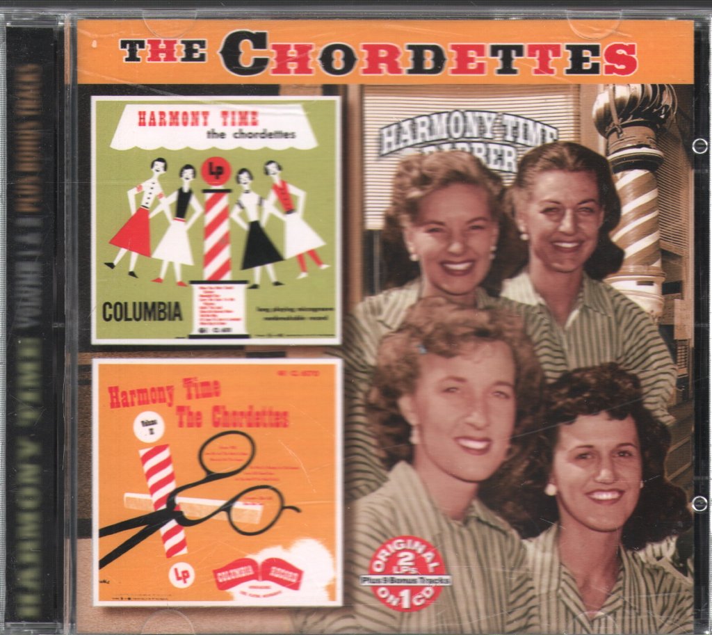 Chordettes - Harmony Time Volume 1 & 2 Plus Bonus Tracks - Cd