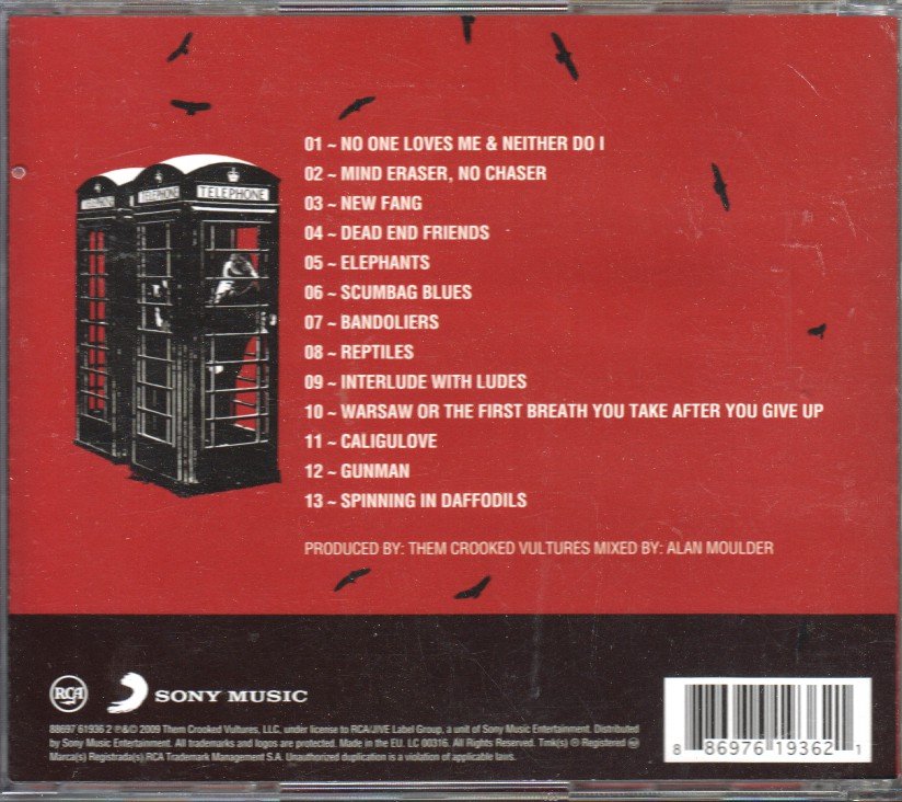 Them Crooked Vultures - Them Crooked Vultures - Cd