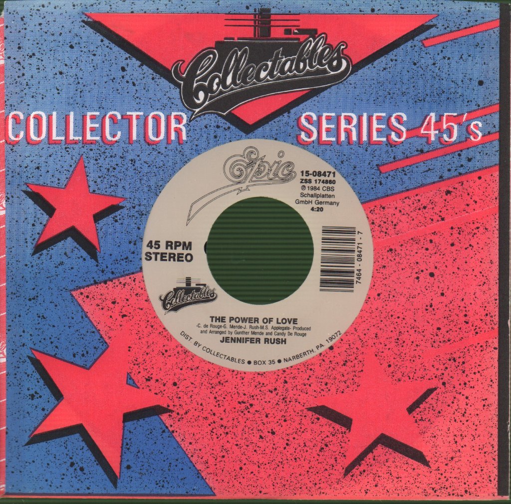 Jennifer Rush - Power Of Love - 7 Inch