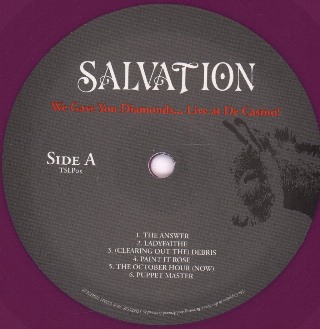 Salvation (Goth Group) - We Gave You Diamonds... Live at De Casino - Lp