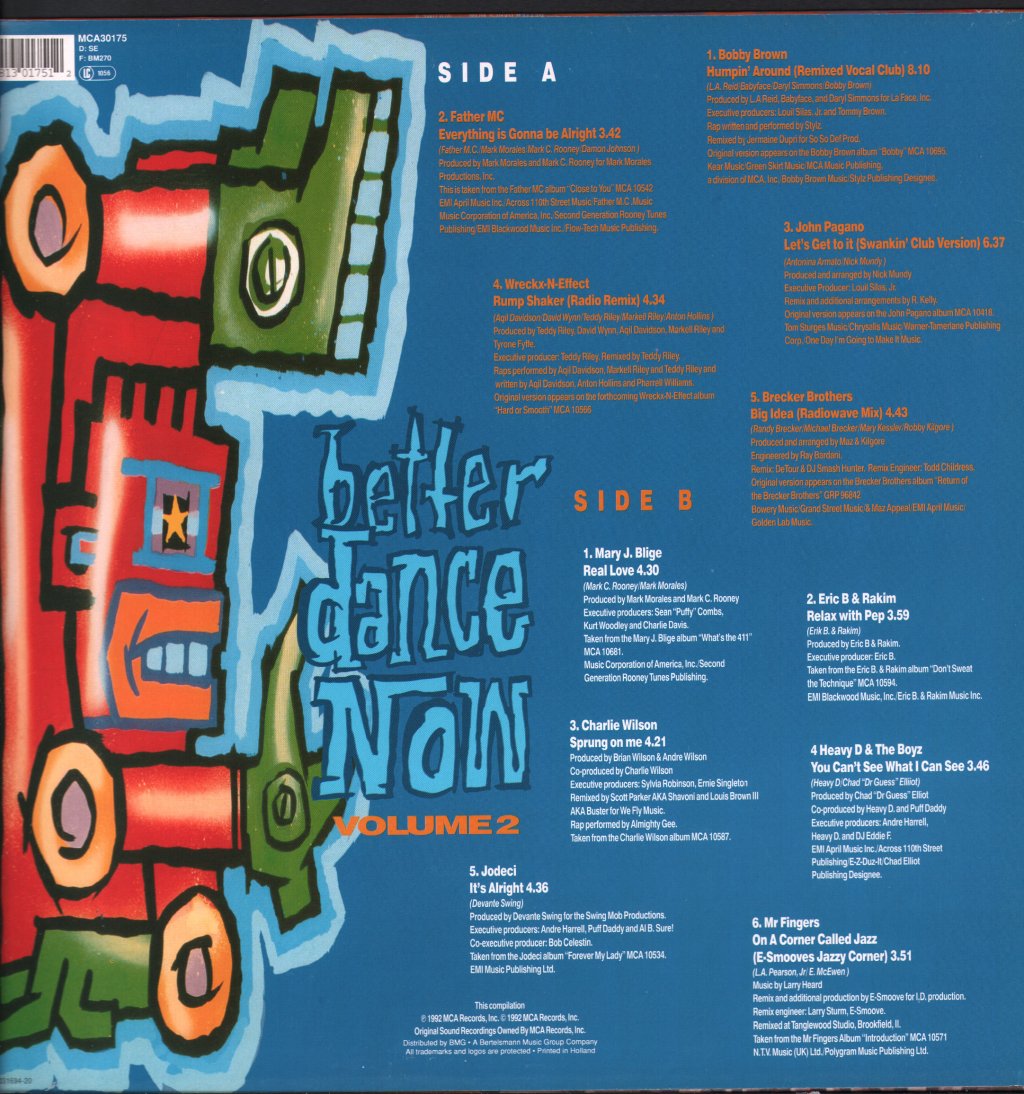 Various Artists - Better Dance Now Volume 2 - Lp