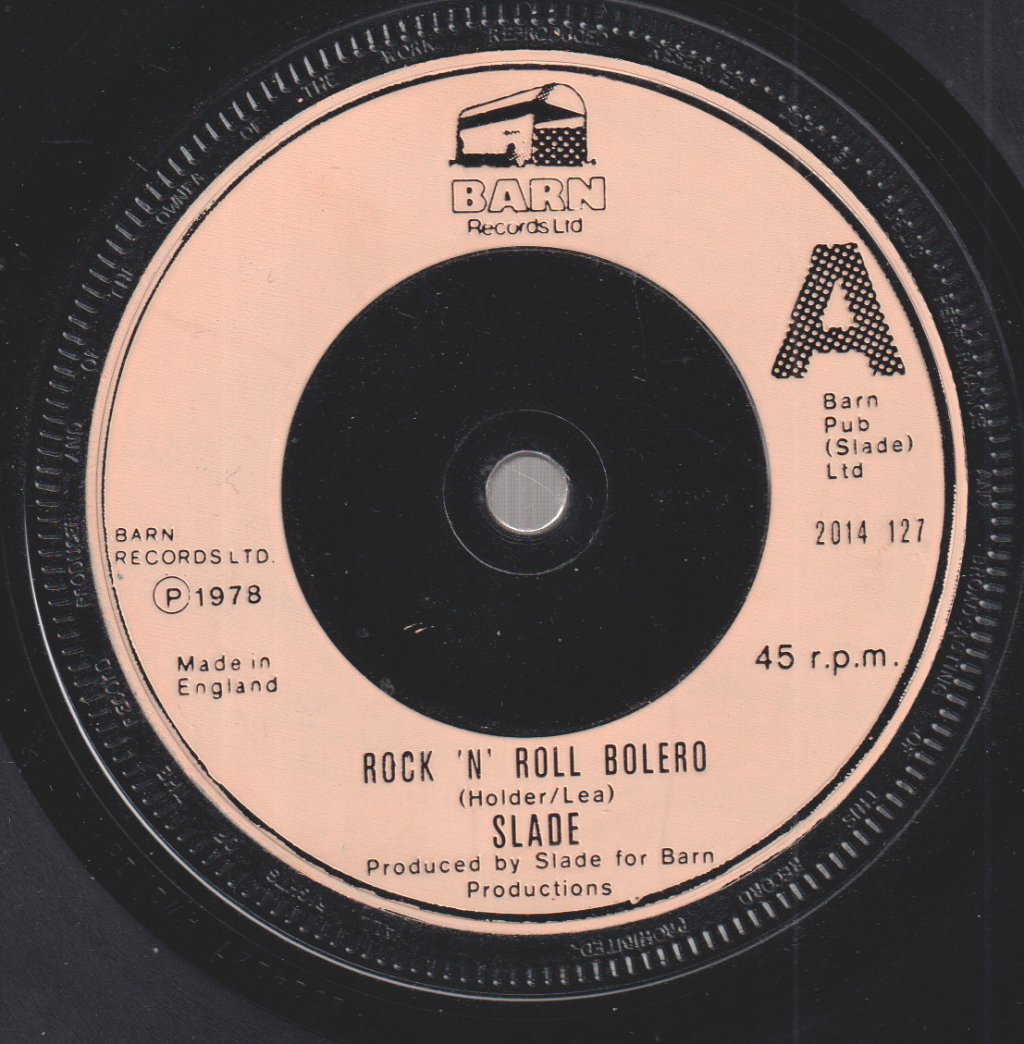 Slade - Rock N Roll Bolero - 7 Inch