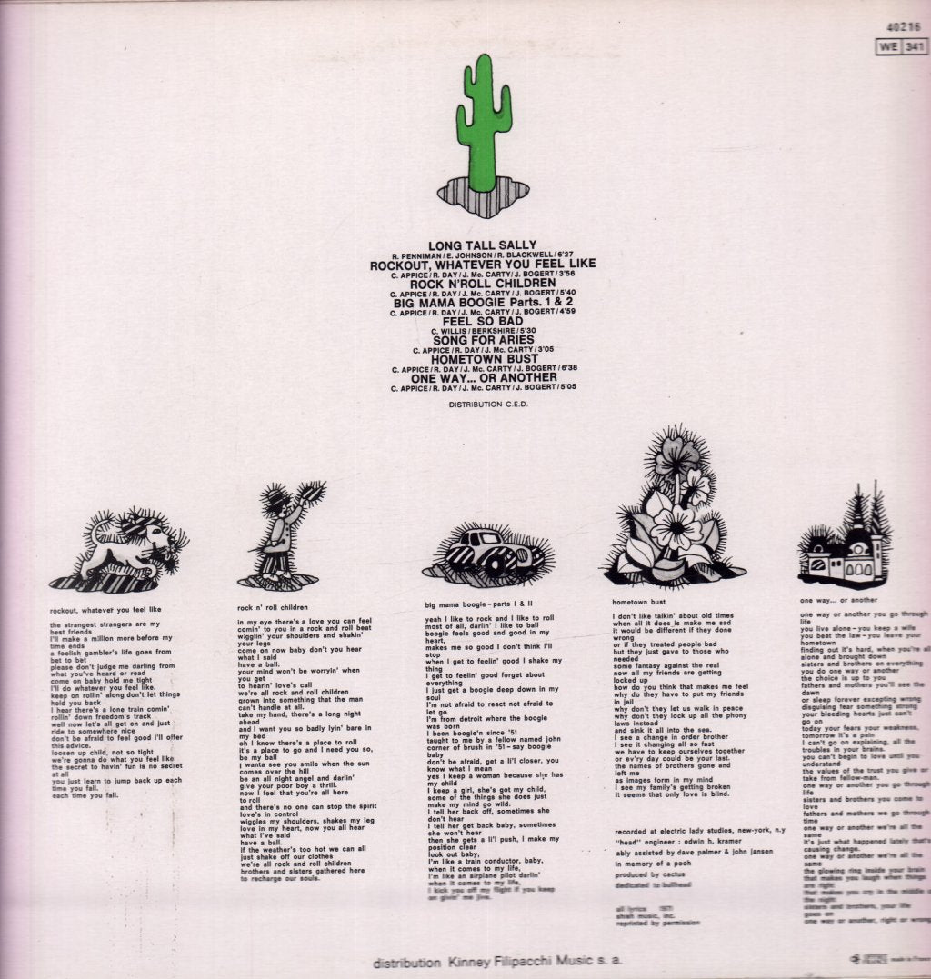 Cactus - One Way Or Another - Lp