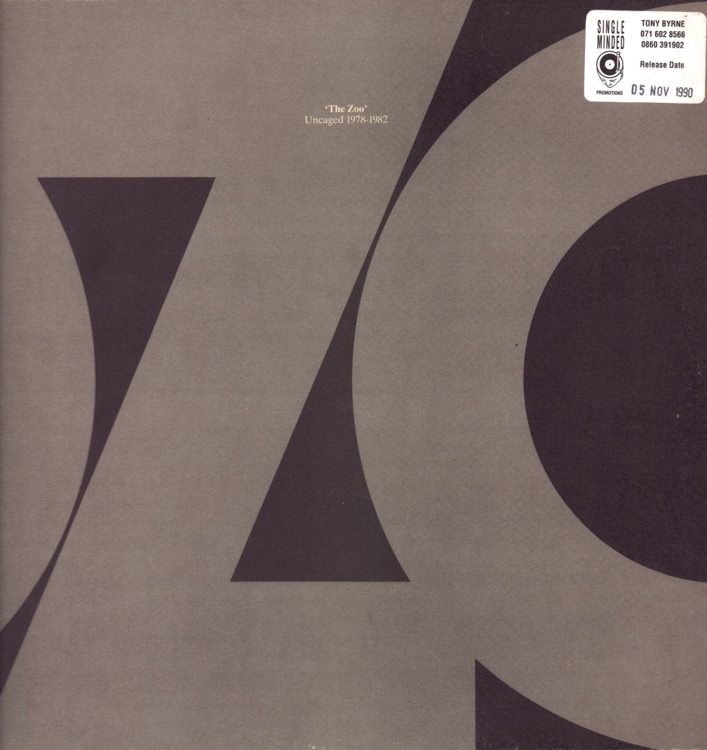 Various Artists - 'The Zoo' Uncaged 1978-1982 - Lp