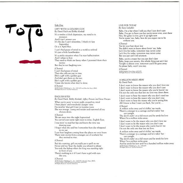 Toto - Turn Back - Cd