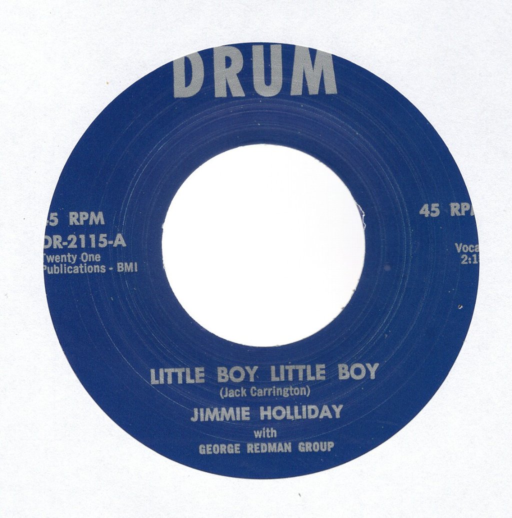 Jimmie Holliday - Little Boy Little Boy - 7 Inch