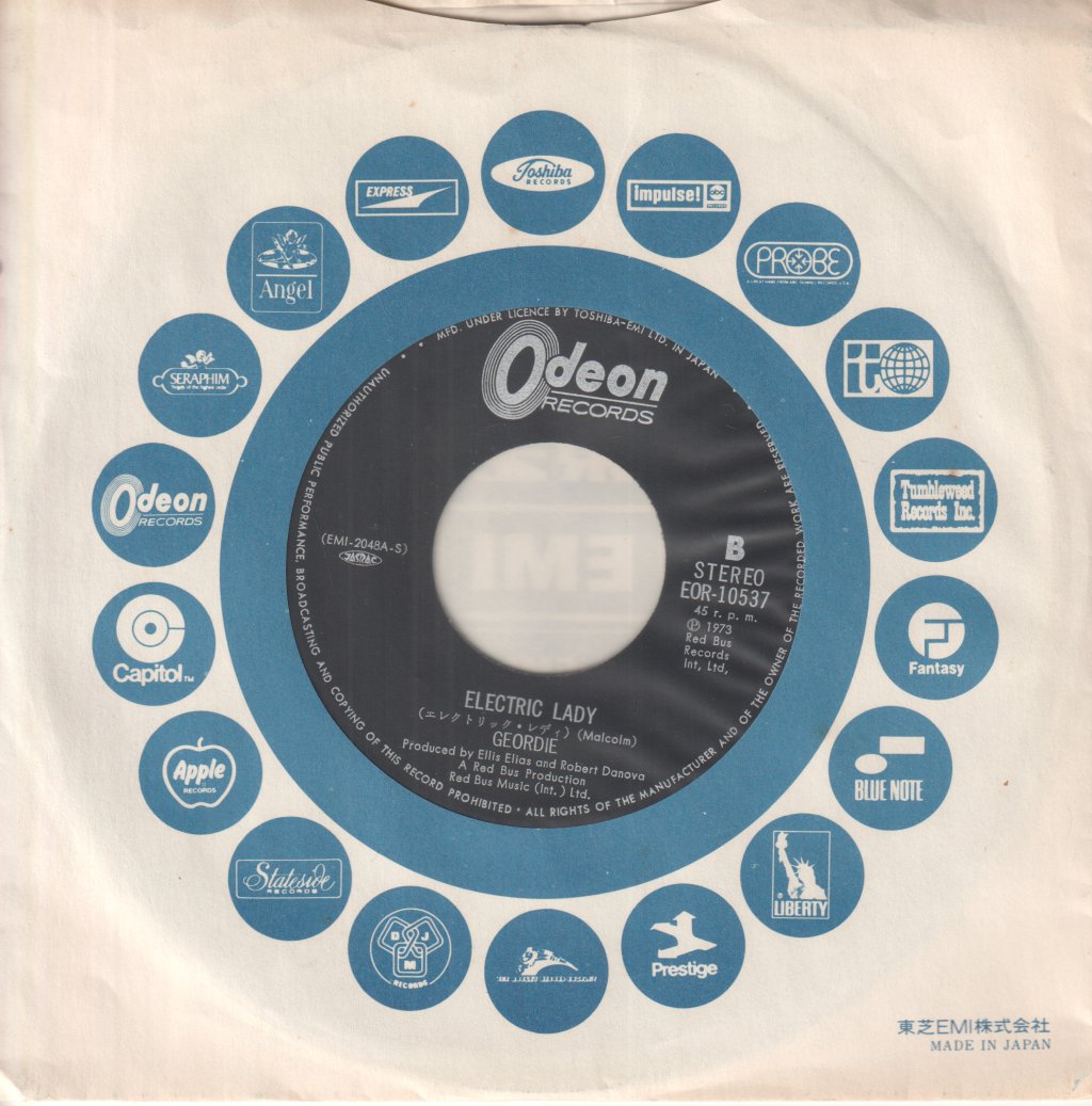Geordie - House Of The Rising Sun - 7 Inch