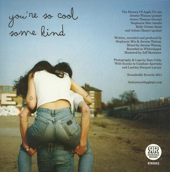 History Of Apple Pie - You're So Cool - 7 Inch