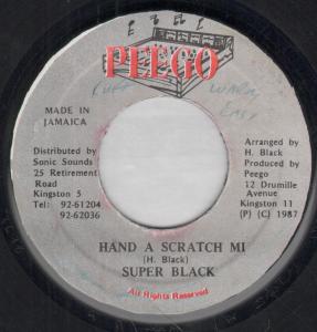 Super Black - Hand A Scratch Mi - 7 Inch