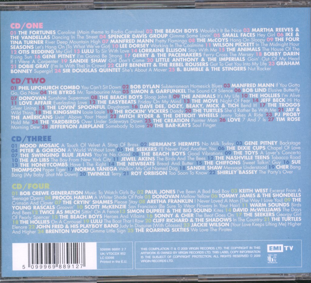 Various Artists - 101 Pirate Radio Hits - Cd Set