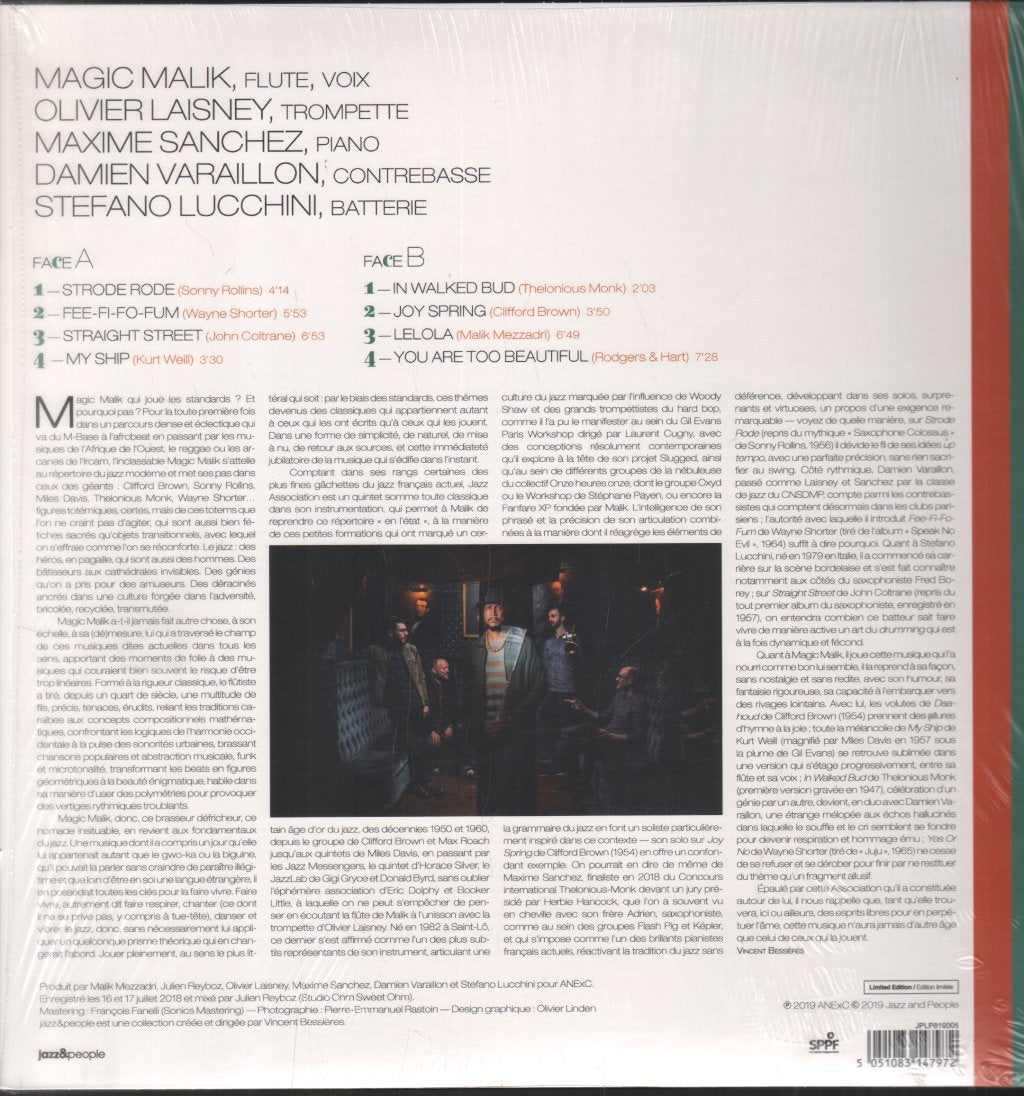 Magic Malik - Jazz Association - Lp