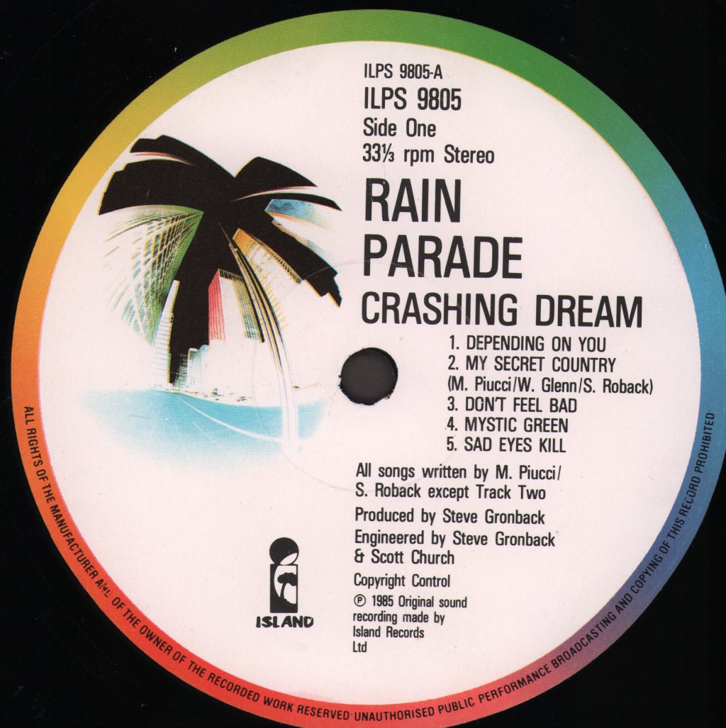 Rain Parade - Crashing Dream - Lp