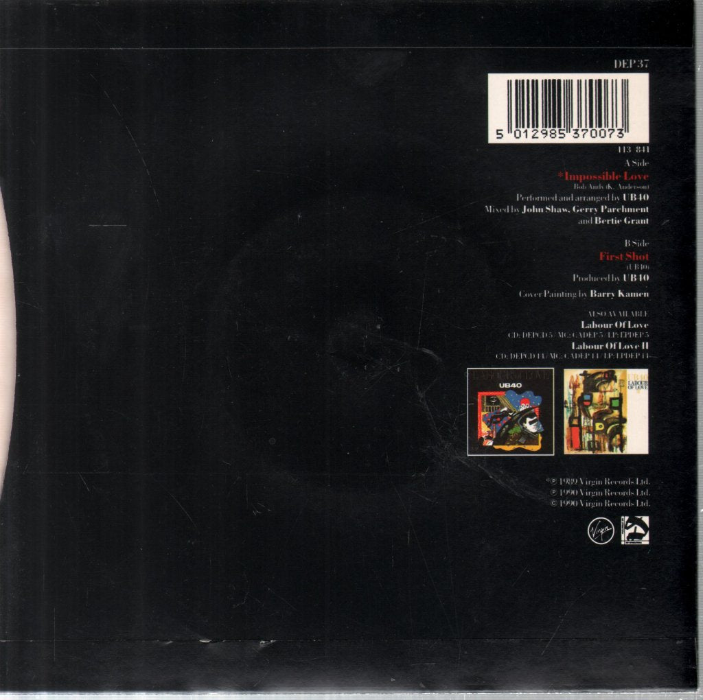 UB40 - Impossible Love - 7 Inch