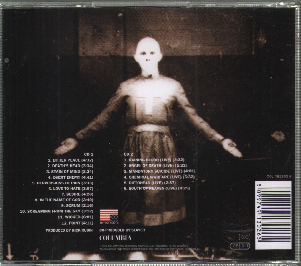 Slayer - Diabolus In Musica - Cd