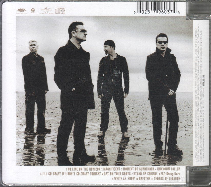 U2 - No Line On The Horizon - Cd