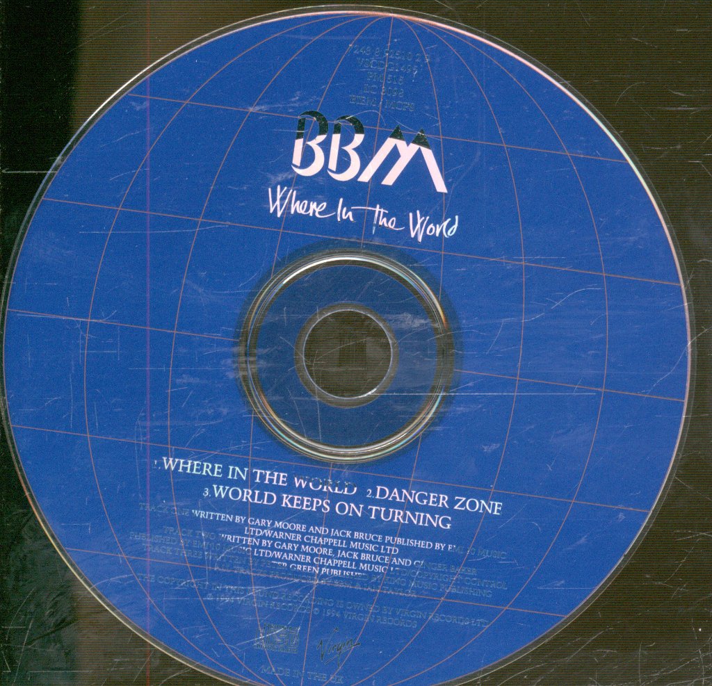 BBM - Where In The World - Cd