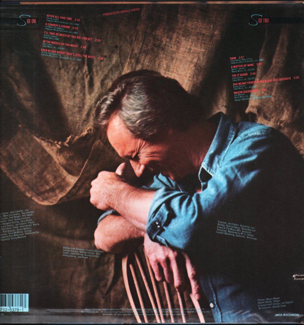 Mel Tillis - After All This Time - Lp