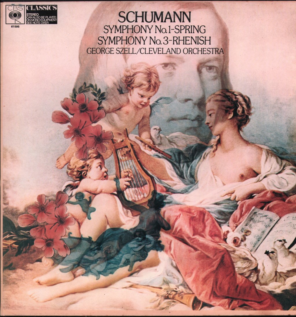 George Szell / Cleveland Orchestra - Schumann - Symphony No.1 / Symphony No.3 - Lp