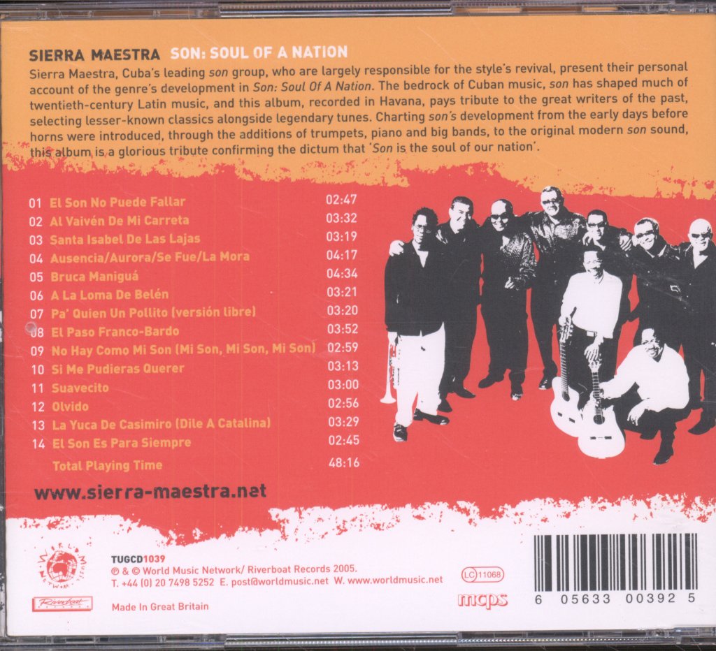 Sierra Maestra - Son: Soul Of A Nation - Cd
