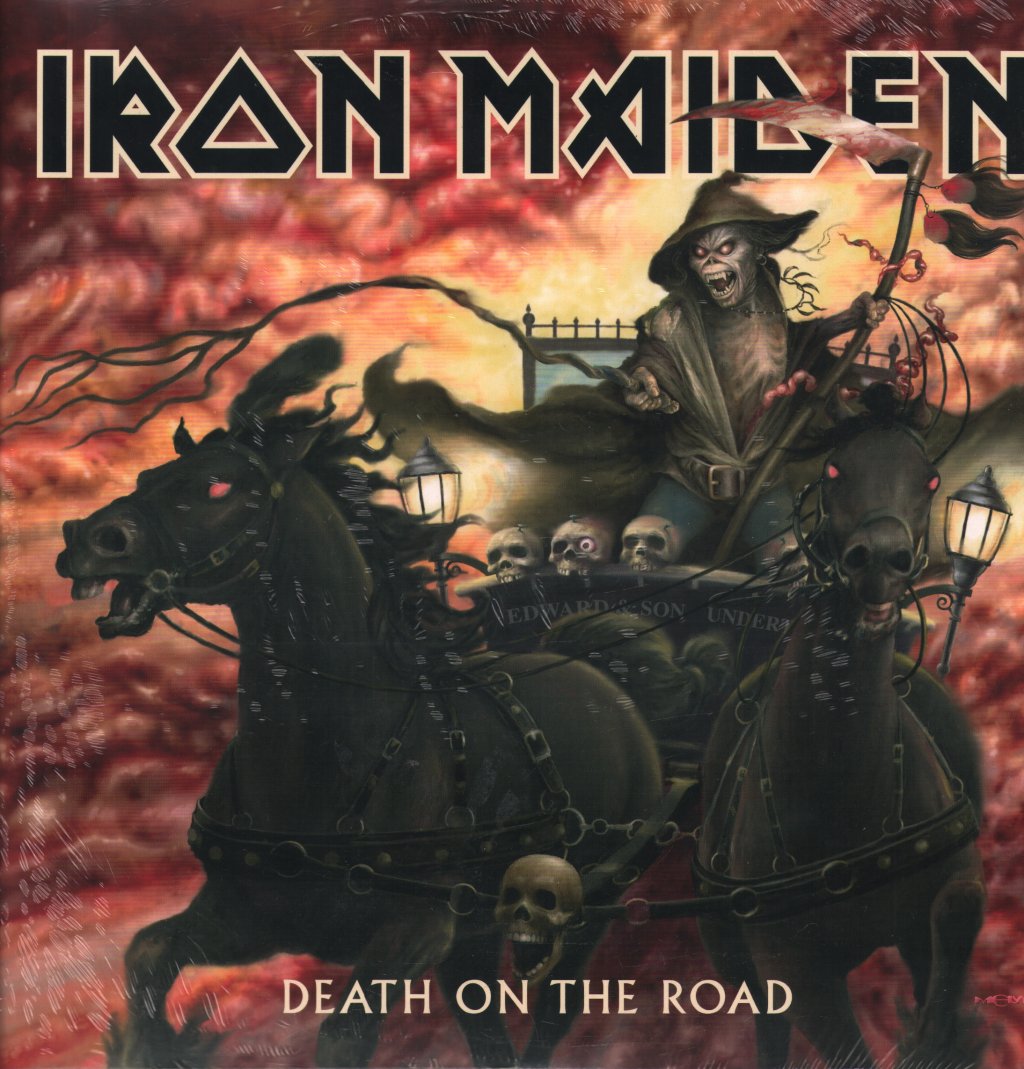Iron Maiden - Death On The Road - Double Lp