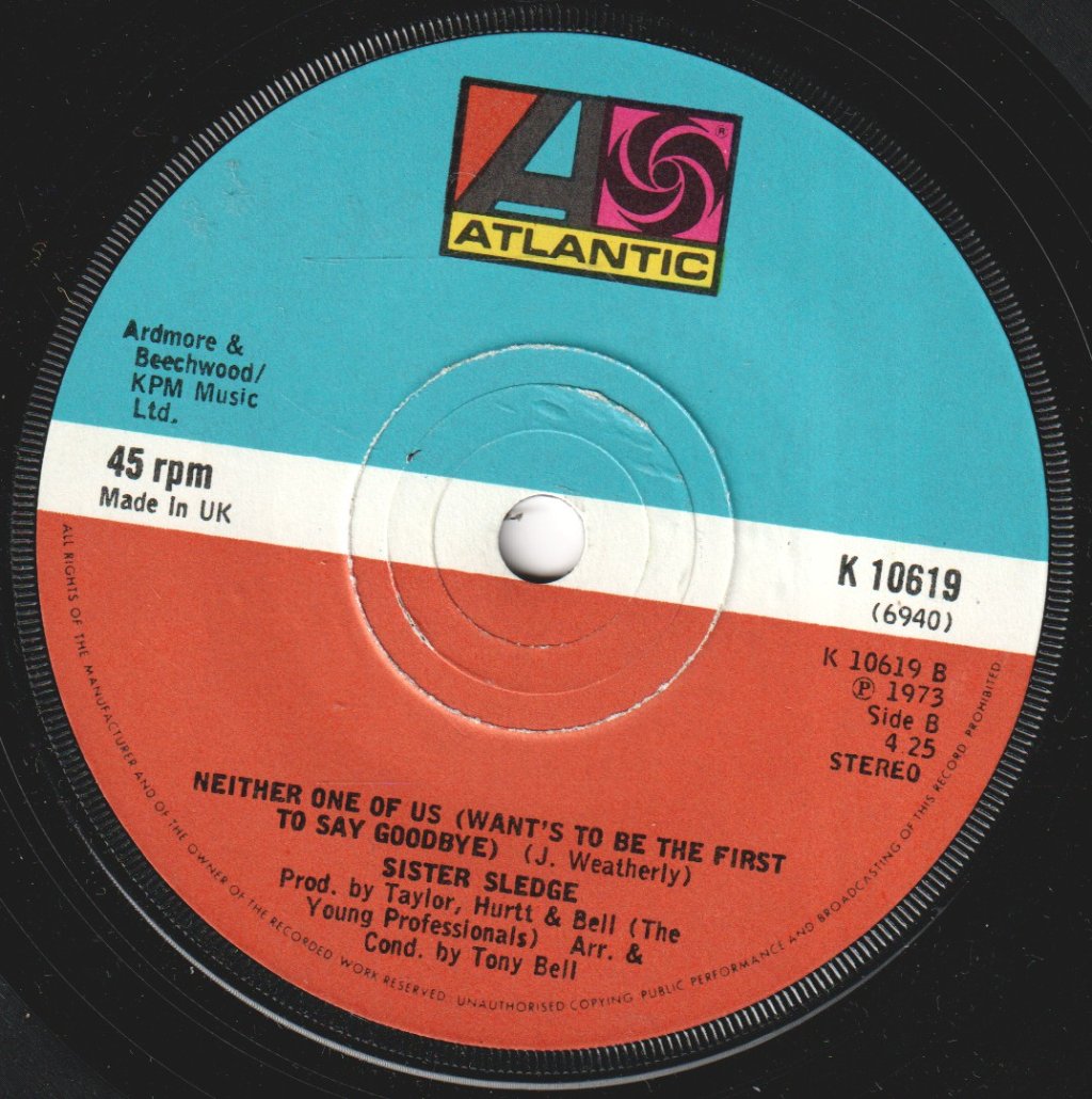 Sister Sledge - Mama Never Told Me - 7 Inch
