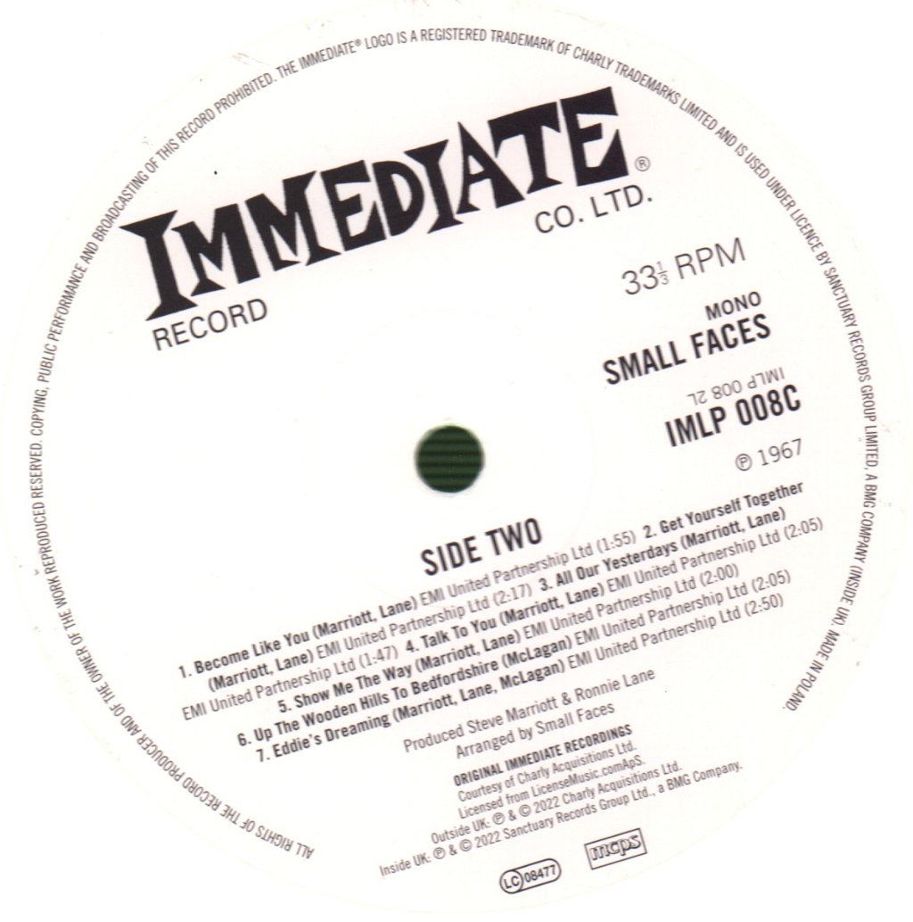 Small Faces - Small Faces - Lp