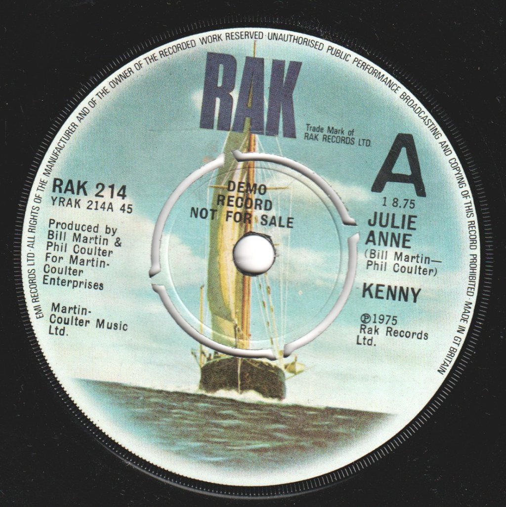 Kenny - Julie Anne - 7 Inch