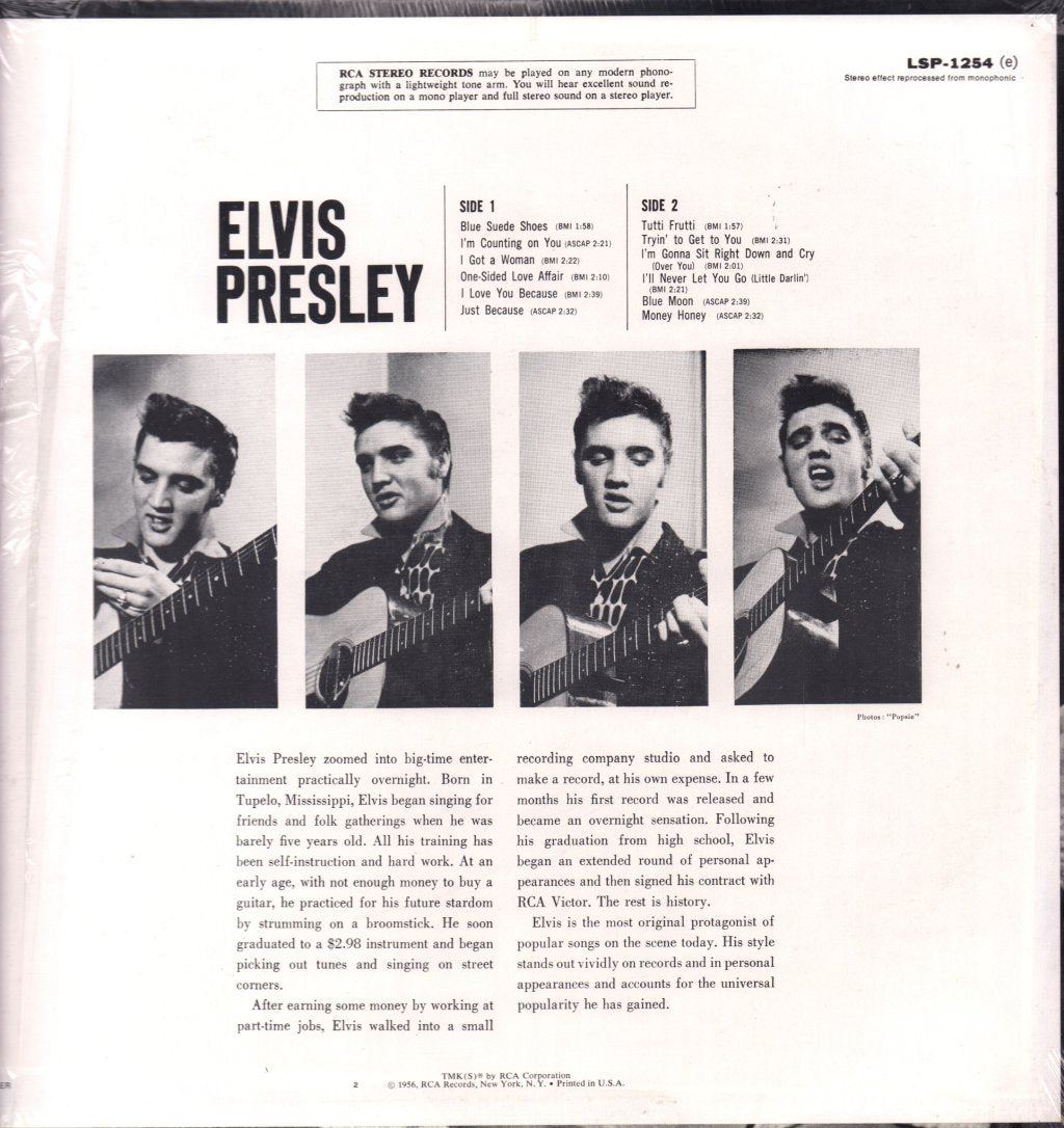 Elvis Presley - Elvis Presley - Lp
