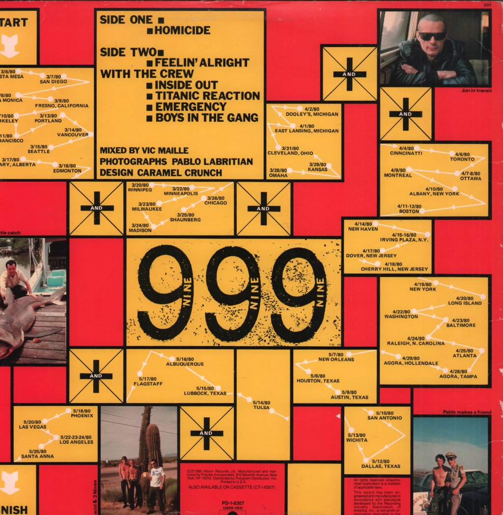 999 - Biggest Tour In Sport - Lp