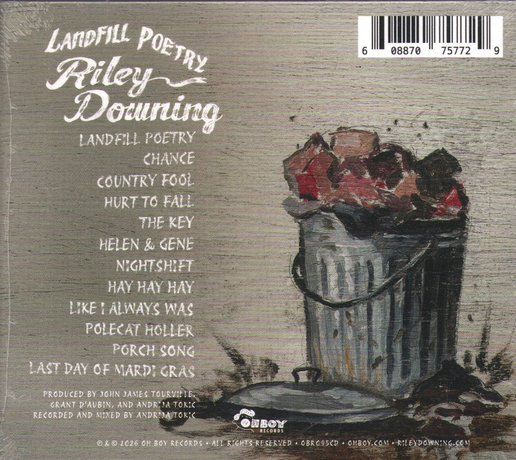 Riley Downing - Landfill Poetry - Cd