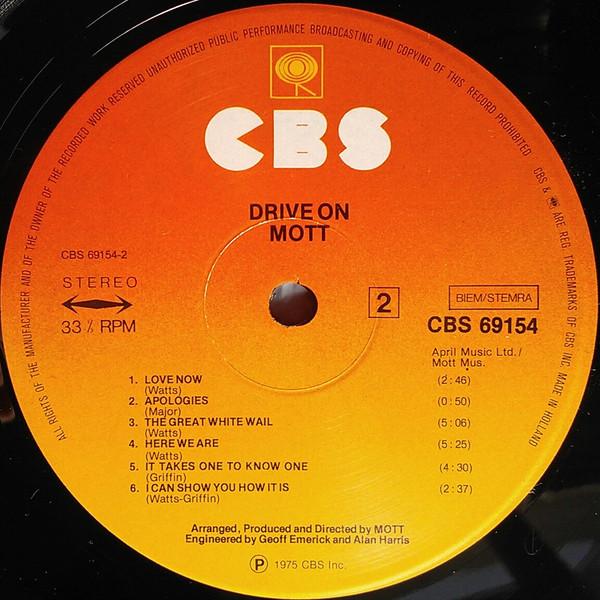 Mott - Drive On - Lp