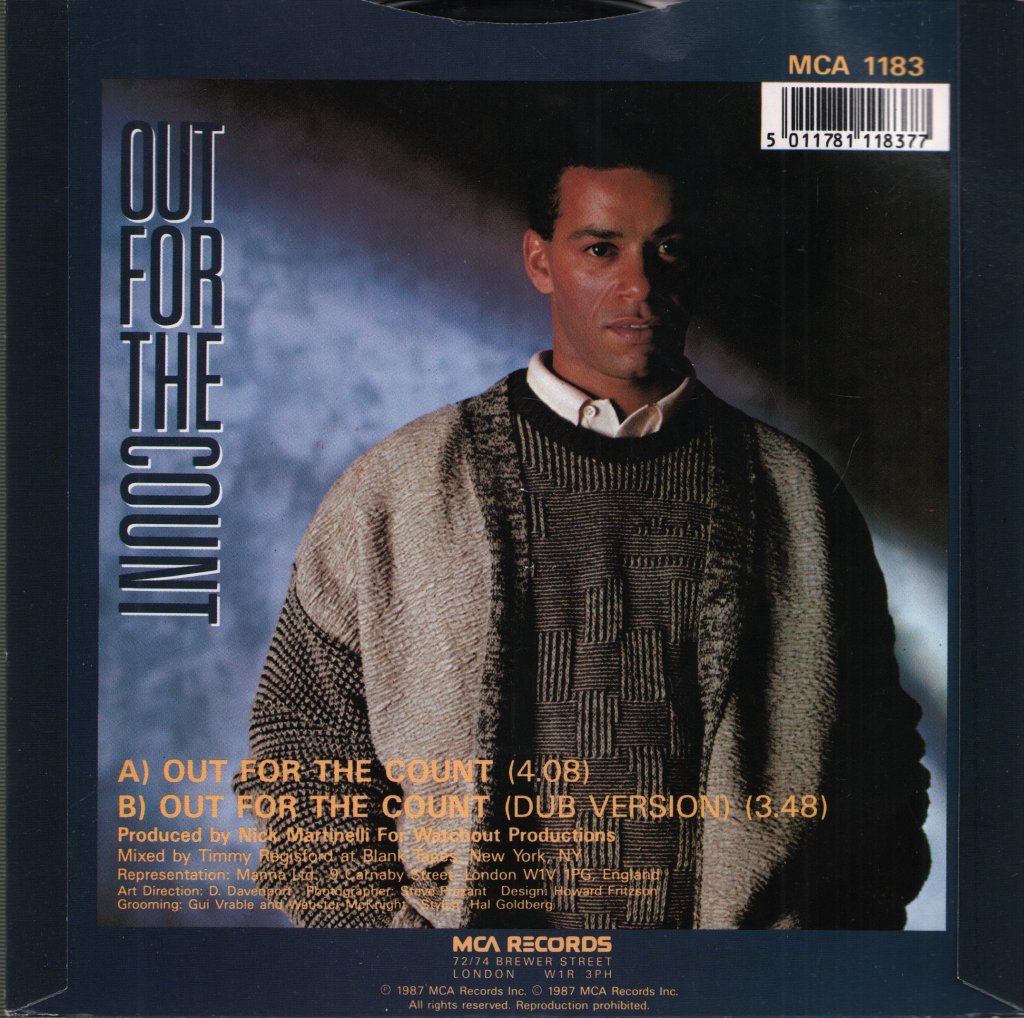 Ian Foster - Out For The Count - 7 Inch