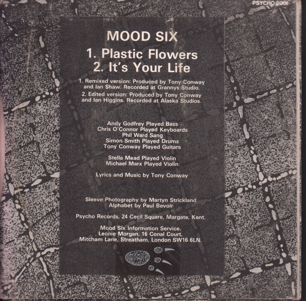 Mood Six - Plastic Flowers - 7 Inch