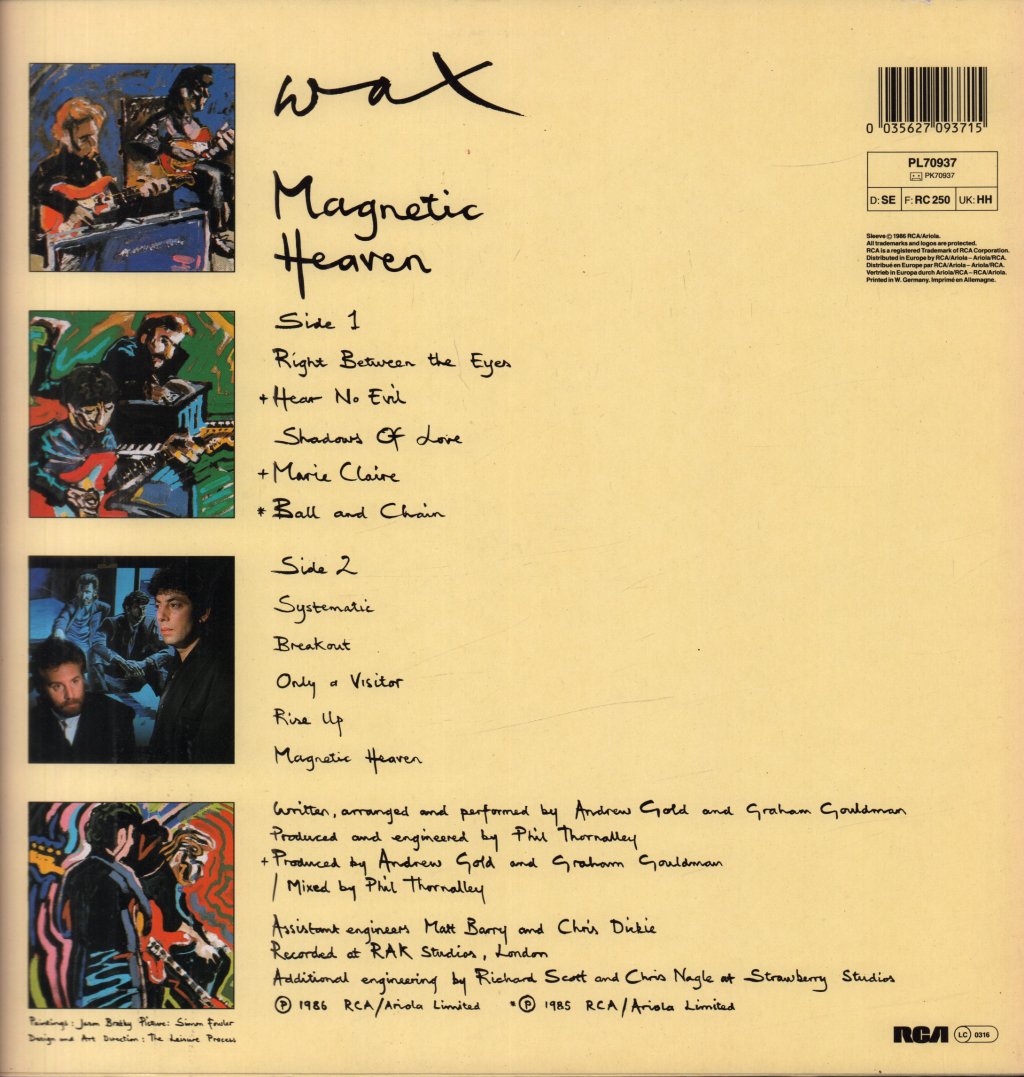 Wax - Magnetic Heaven - Lp