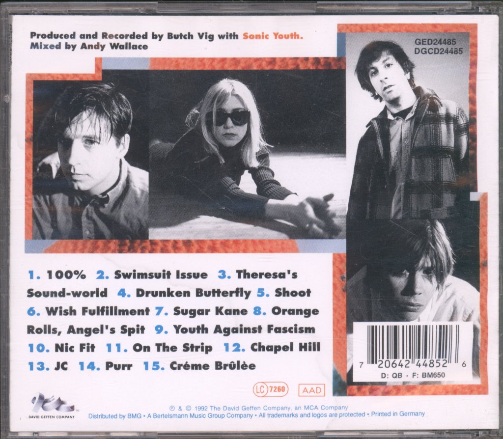 Sonic Youth - Dirty - Cd