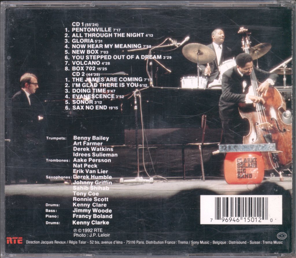 Clarke-Boland Big Band - En Concert Avec Europe 1 - TNP 29 Octobre • 1969 - Double Cd