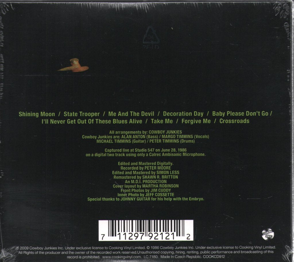 Cowboy Junkies - Whites Off Earth Now!! - Cd
