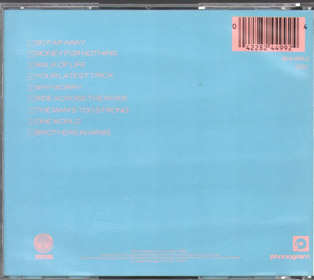 Dire Straits - Brothers In Arms - Cd