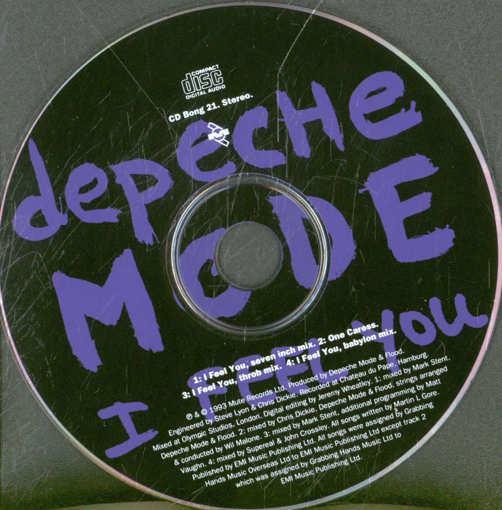 Depeche Mode - I Feel You - Cd