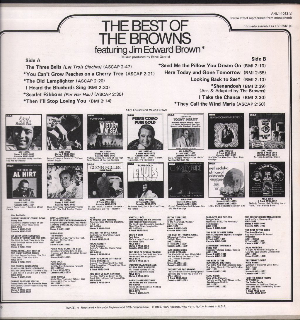Browns - Best Of - Lp
