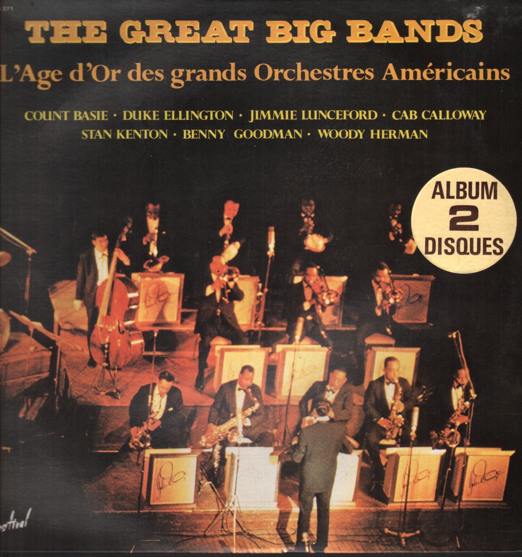 Various Artists - Great Big Bands L'Age d'Or Des Grands Orchestres Américains - Double Lp