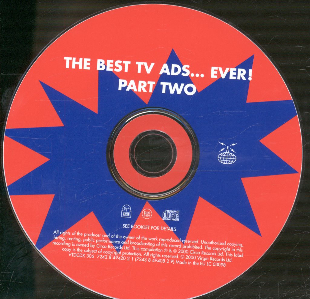 Various Artists - Best TV Ads... Ever! - Double Cd